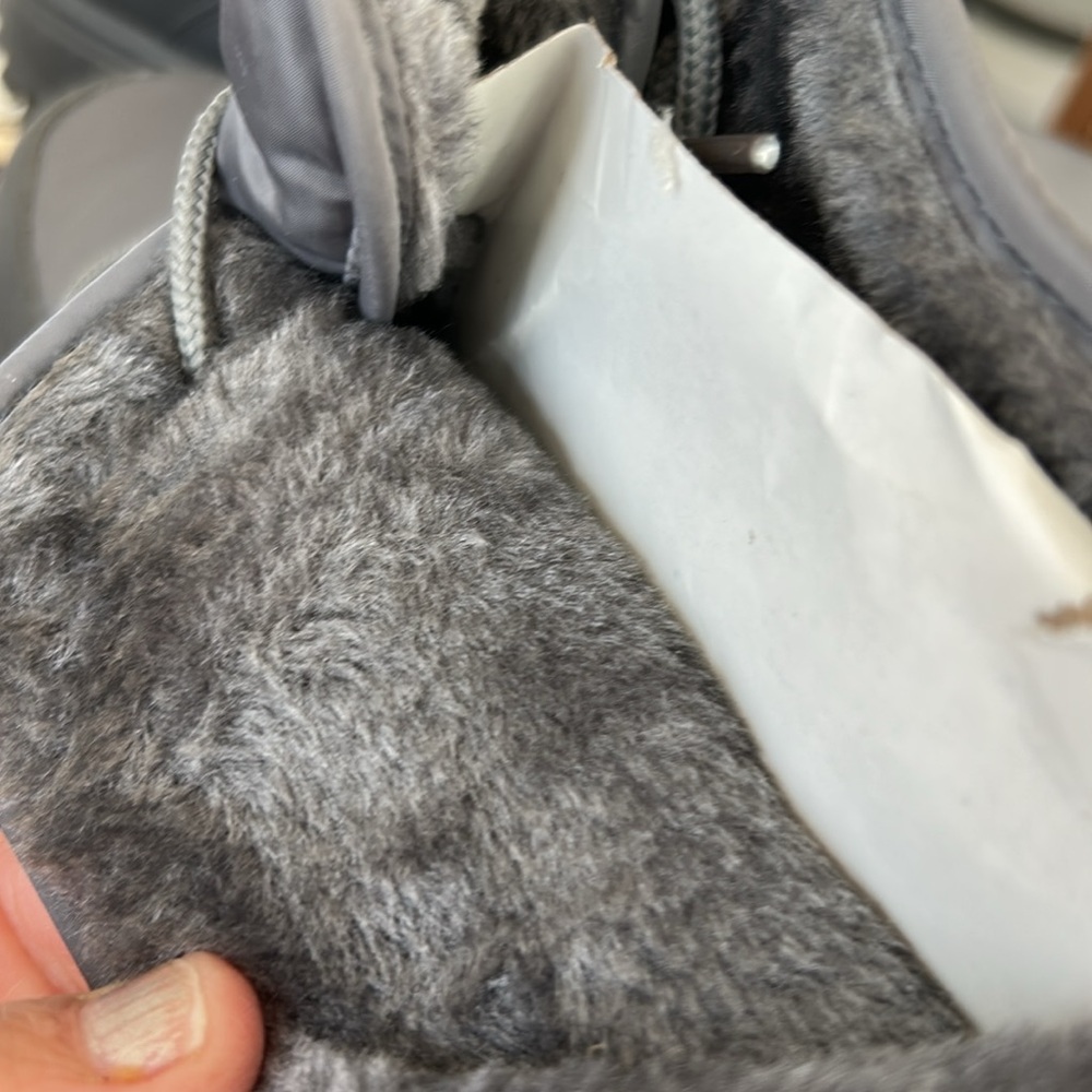 Avalanche Hiking Boots Grey Himalaya Lace Up Comfort Sherpa Lined Women’s 11 New - Picture 6 of 11